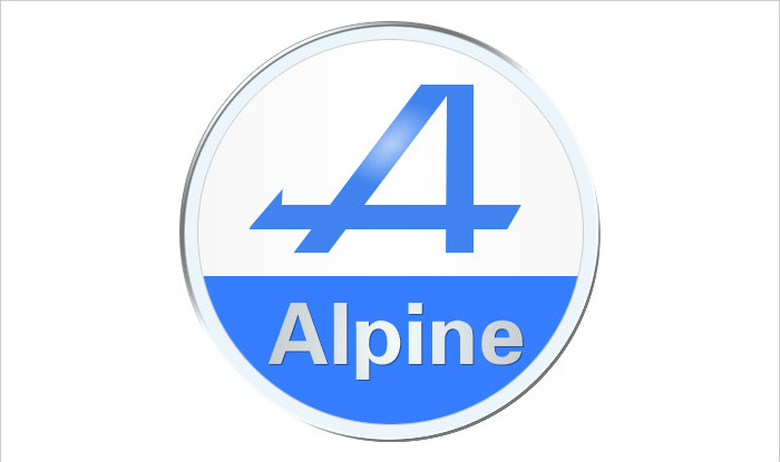 alpine汽车标志